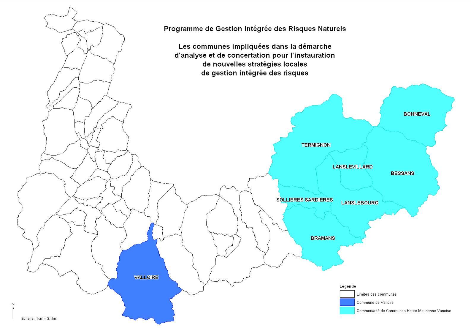 Territoire du Syndicat du Pays de Maurienne (SPM)